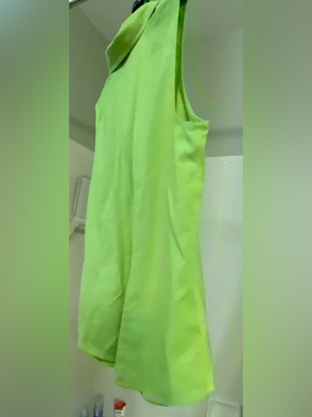 Talbots Sleeveless Cotton Button Down Summer Blouse.  Size XL. EC. Light Green - Picture 12 of 12